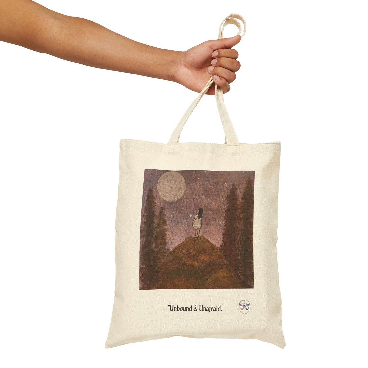 Unbound Healing Tote Carry more than just essentials—carry a message of hope.