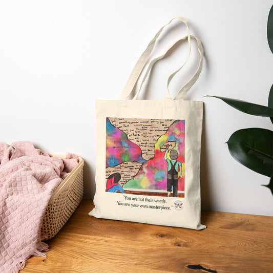Unbound Healing Tote Carry more than just essentials—carry a message of hope.